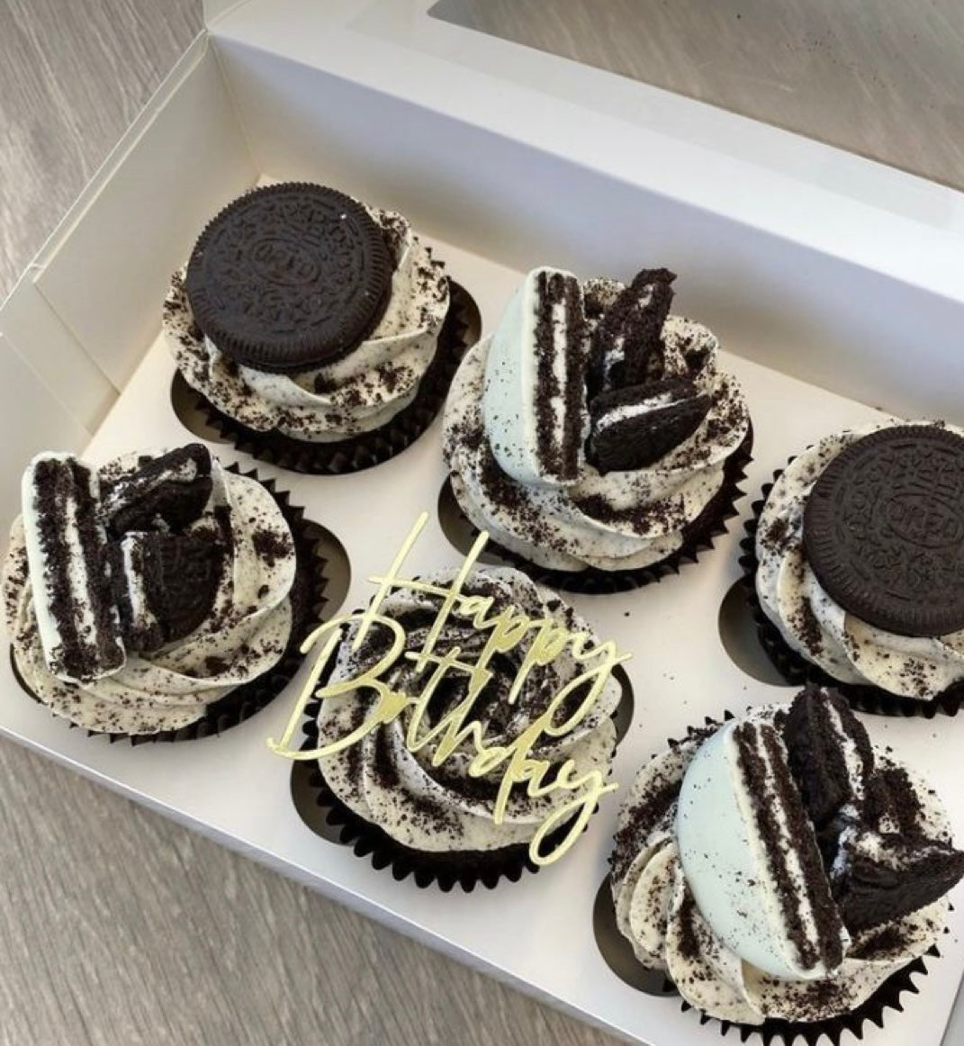 FloJo's Sweets Gourmet Cupcake Collection Gift Box Assorted From Scratch Flavors For Sweet Gift Lovers