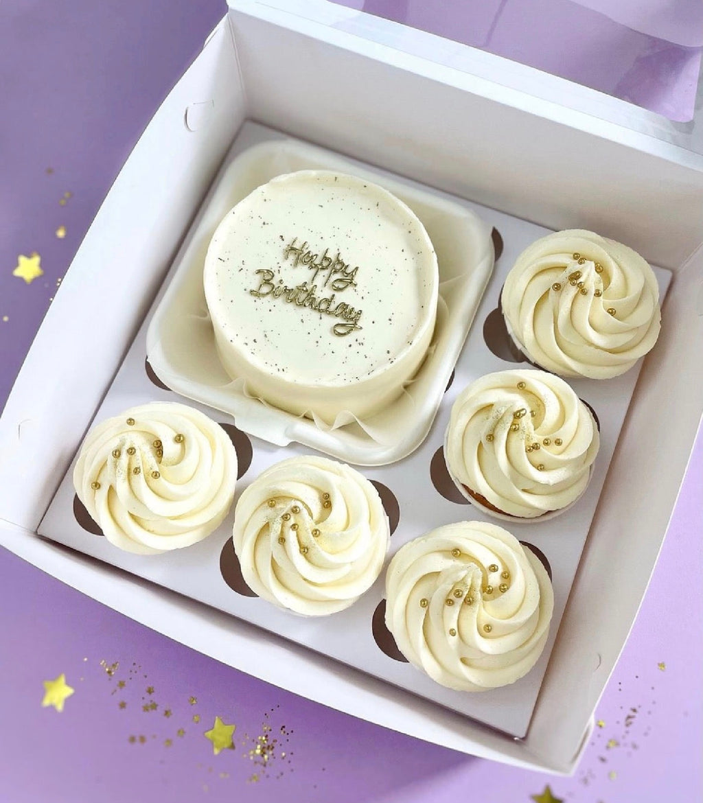 FloJo's Sweets Bento Cake & Cupcake Bundle – The Ultimate Sweet Gift Set