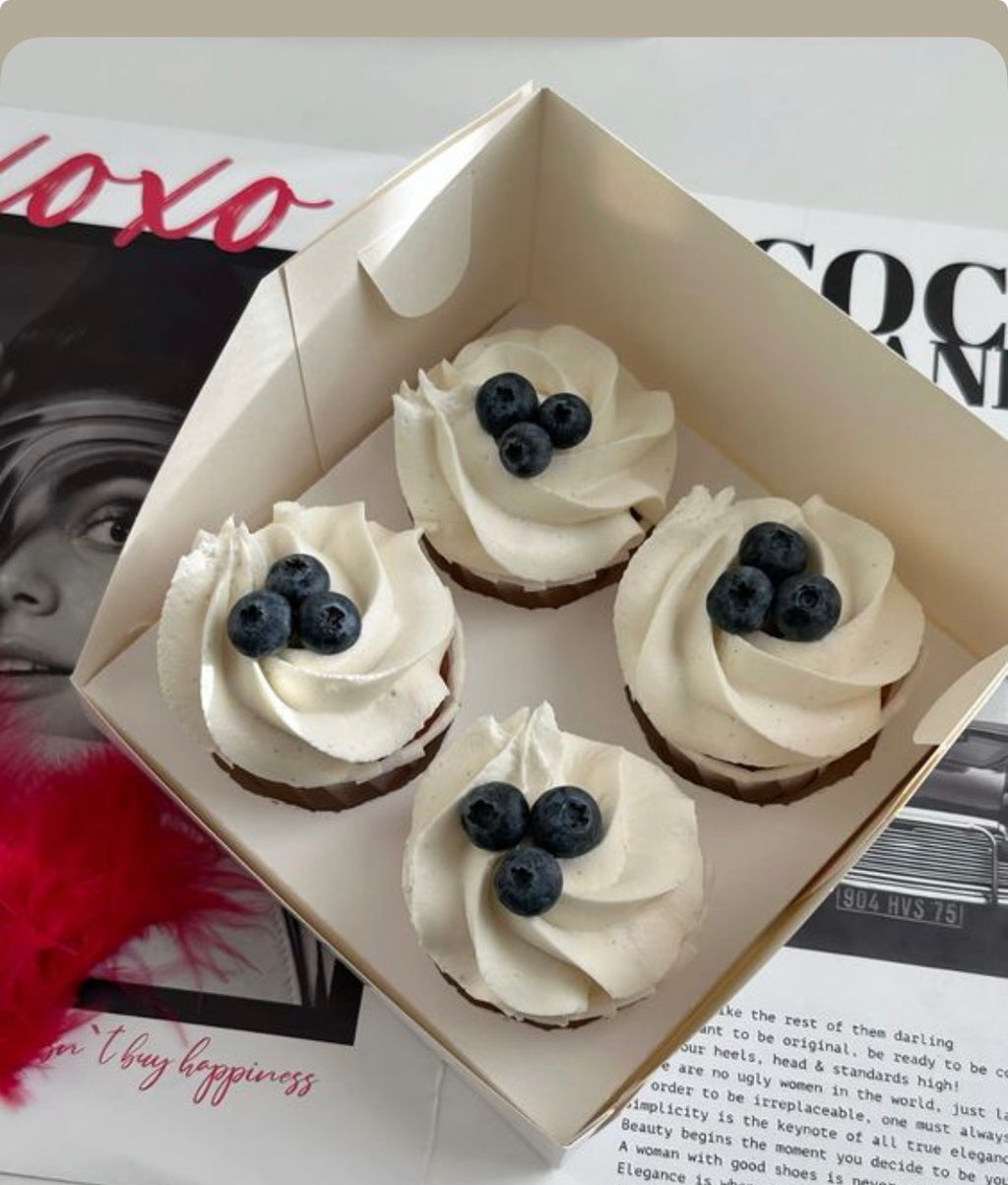 FloJo's Sweets Gourmet Cupcake Collection Gift Box Assorted From Scratch Flavors For Sweet Gift Lovers