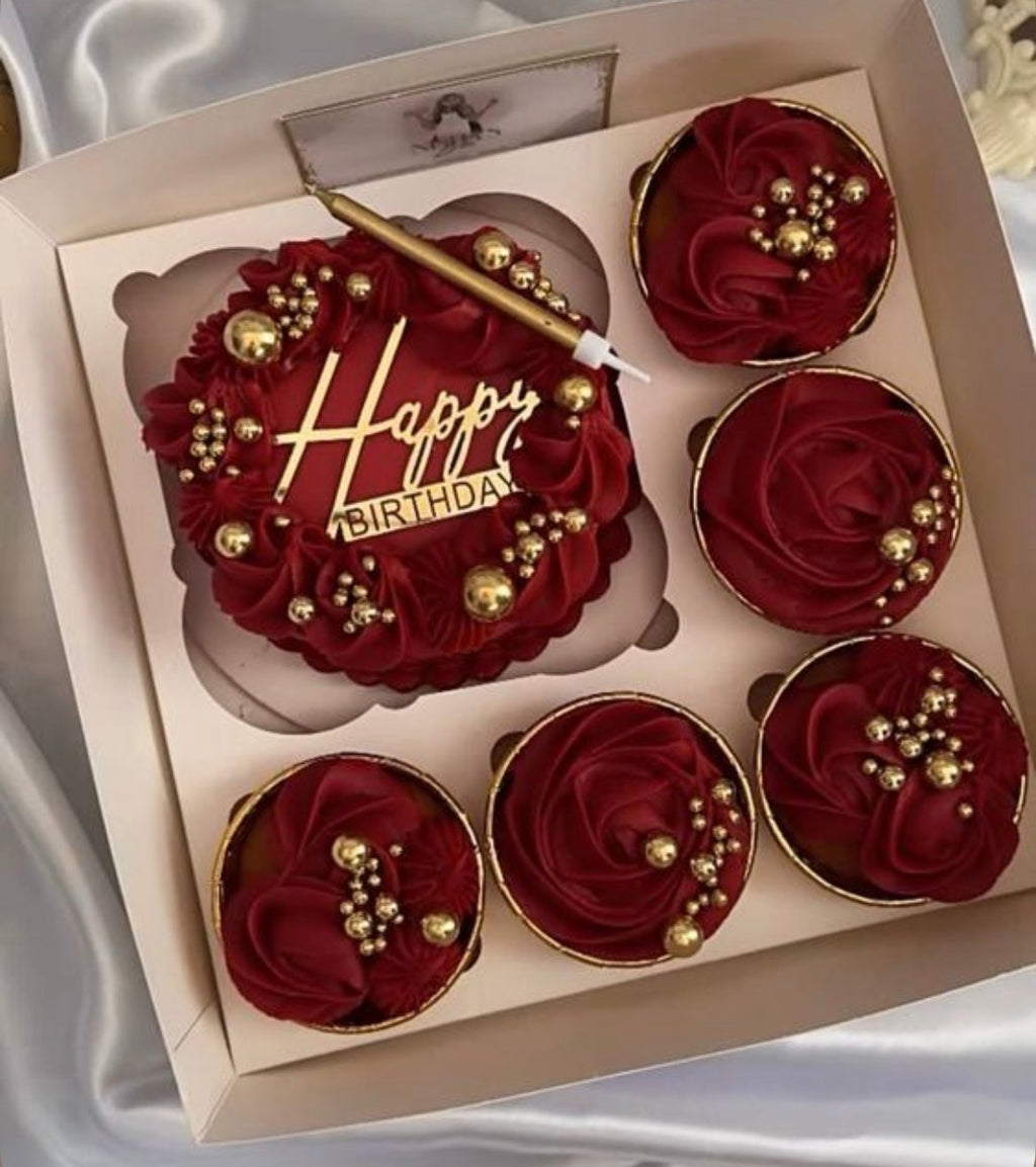FloJo's Sweets Bento Cake & Cupcake Bundle – The Ultimate Sweet Gift Set
