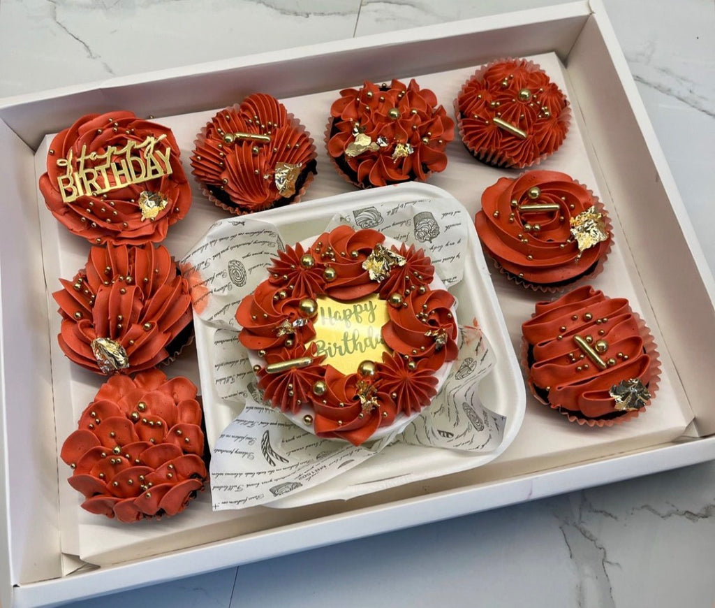 FloJo's Sweets Bento Cake & Cupcake Bundle – The Ultimate Sweet Gift Set