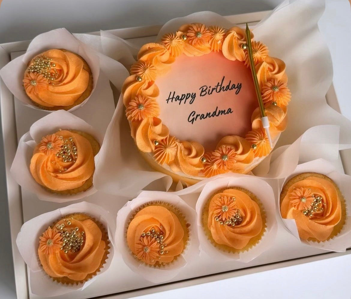 FloJo's Sweets Bento Cake & Cupcake Bundle – The Ultimate Sweet Gift Set