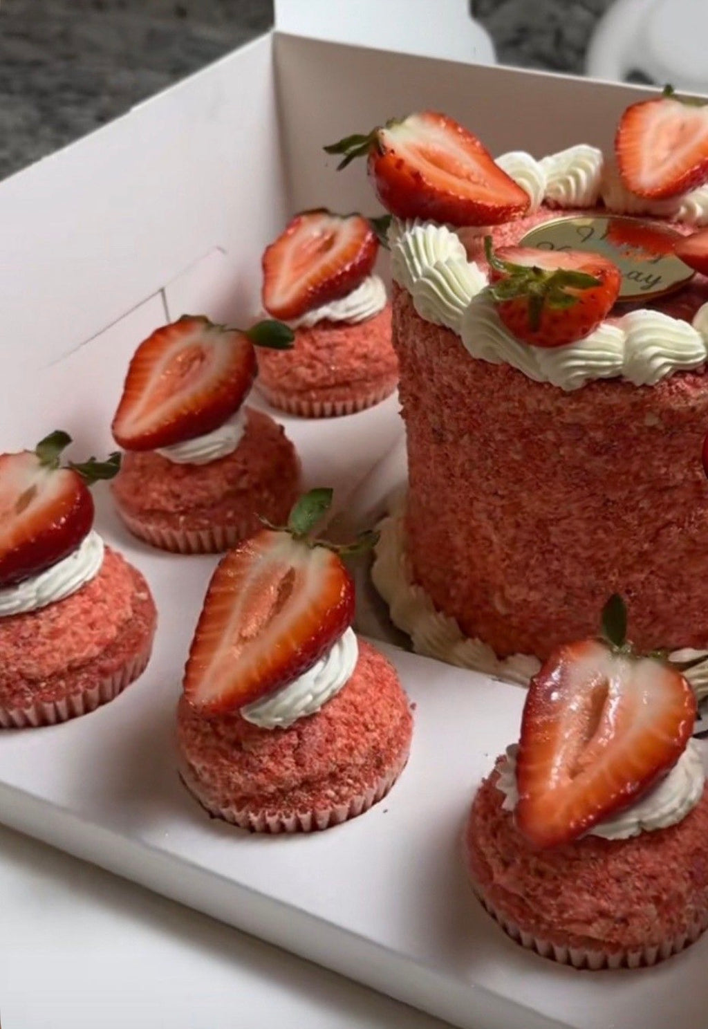 FloJo's Sweets Bento Cake & Cupcake Bundle – The Ultimate Sweet Gift Set