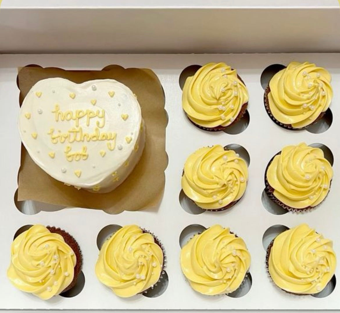 FloJo's Sweets Bento Cake & Cupcake Bundle – The Ultimate Sweet Gift Set